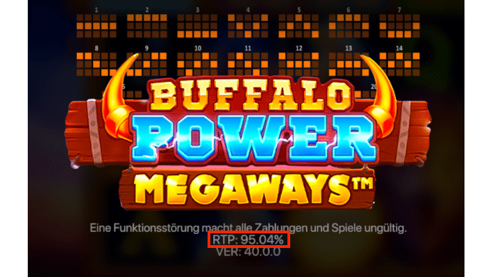 Online-Casino-Spiele-Buffalo-Power-Megaways-RTP