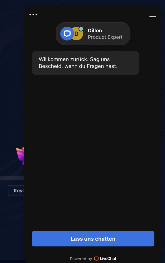 Kontakt und Support Test Erfahrungen im Roll Casino