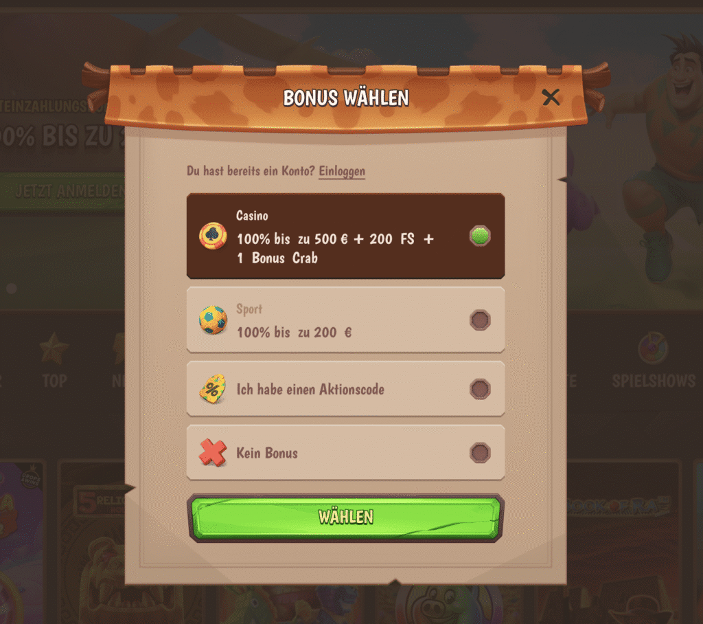 login und registrierung im stonevegas online casino erklärt