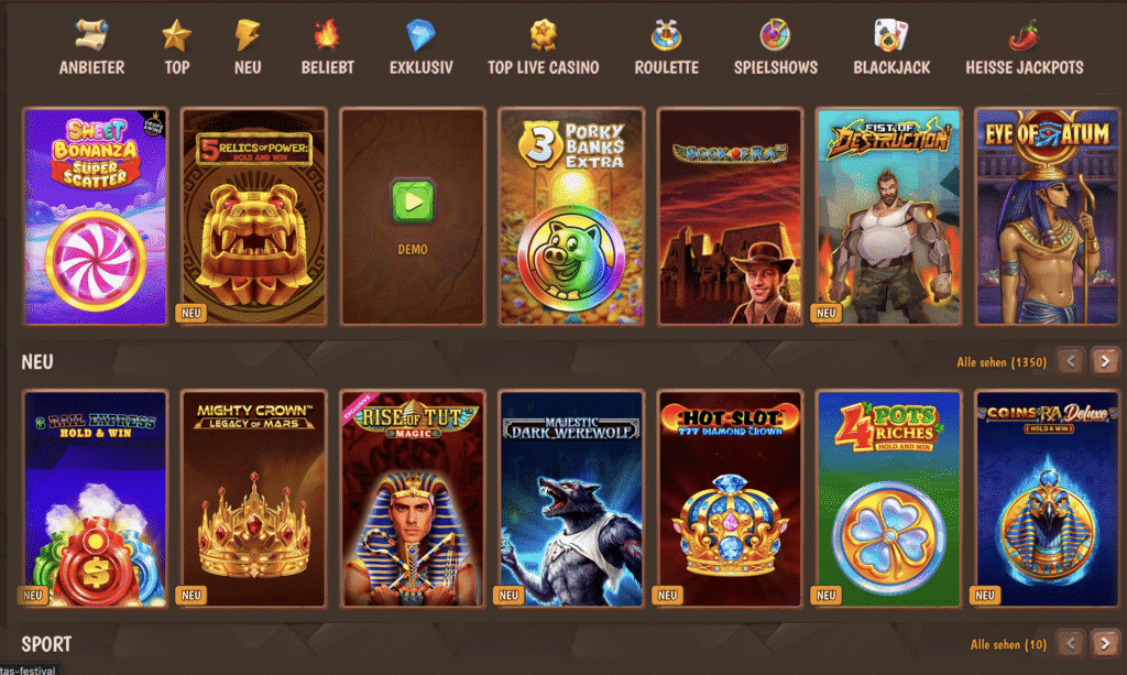 Erfahrungen der Slots und Spiele im Stone Vegas Online Casino