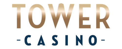 Tower Casino Erfahrungen und Bewertung in goldener Schrift